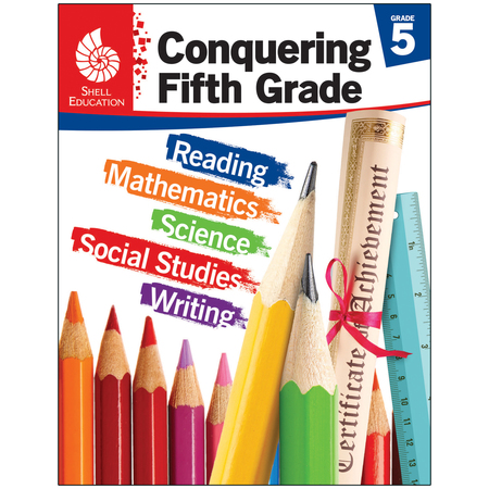 SHELL EDUCATION Conquering Fifth Grade, Workbook 51624